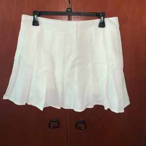 White Tennis Skirt